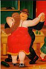 Dancers 1982 by Fernando Botero